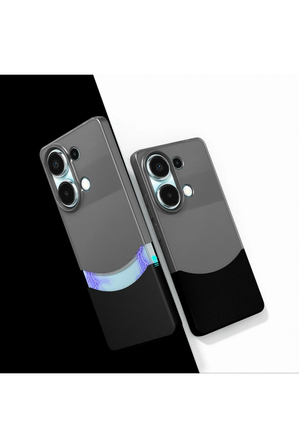 Xiaomi Redmi Note 13 Pro 4G Kılıf Mıknatıslı Zore Duble Kapak