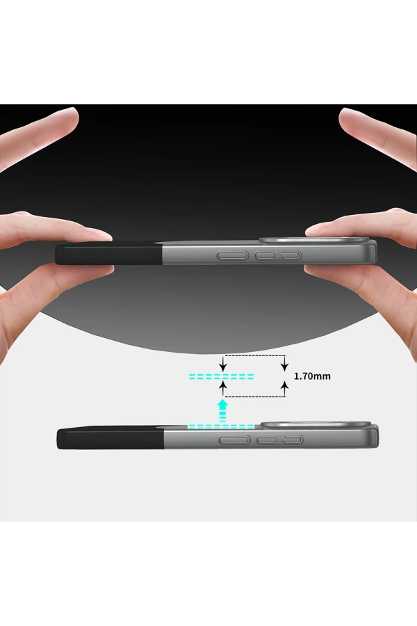 Xiaomi Redmi Note 13 Pro 4G Kılıf Mıknatıslı Zore Duble Kapak