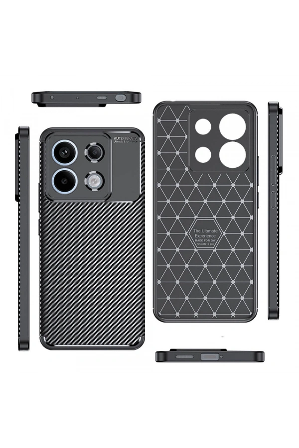 Xiaomi Redmi Note 13 Pro 5G Kılıf Zore Negro Silikon Kapak