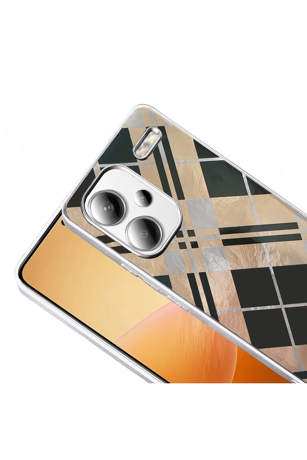 Xiaomi Redmi Note 13 Pro Plus 5G Kılıf Desenli Zore Mep Kapak