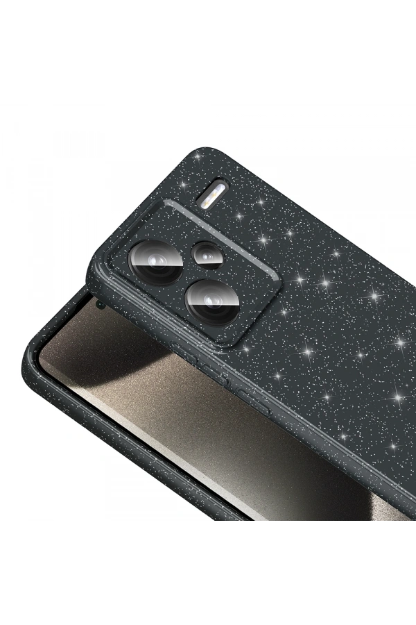 Xiaomi Redmi Note 13 Pro Plus 5G Kılıf Kamera Korumalı Simli Lüks Zore Koton Kapak