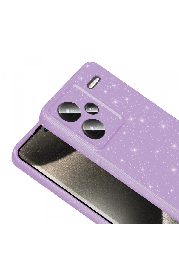 Xiaomi Redmi Note 13 Pro Plus 5G Kılıf Kamera Korumalı Simli Lüks Zore Koton Kapak