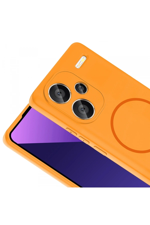 Xiaomi Redmi Note 13 Pro Plus 5G Kılıf M-safe Şarj Özellikli Zore Meta Kapak