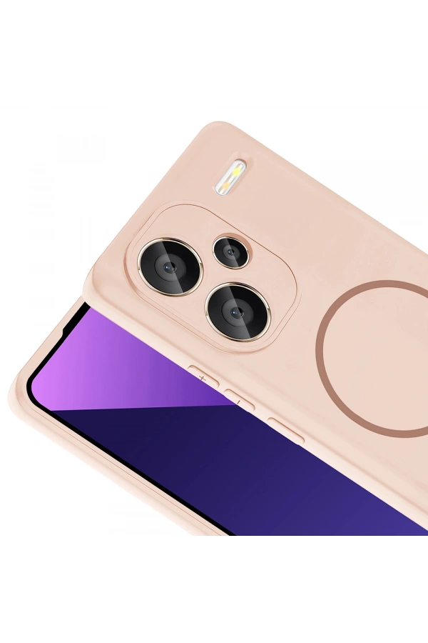 Xiaomi Redmi Note 13 Pro Plus 5G Kılıf M-safe Şarj Özellikli Zore Meta Kapak