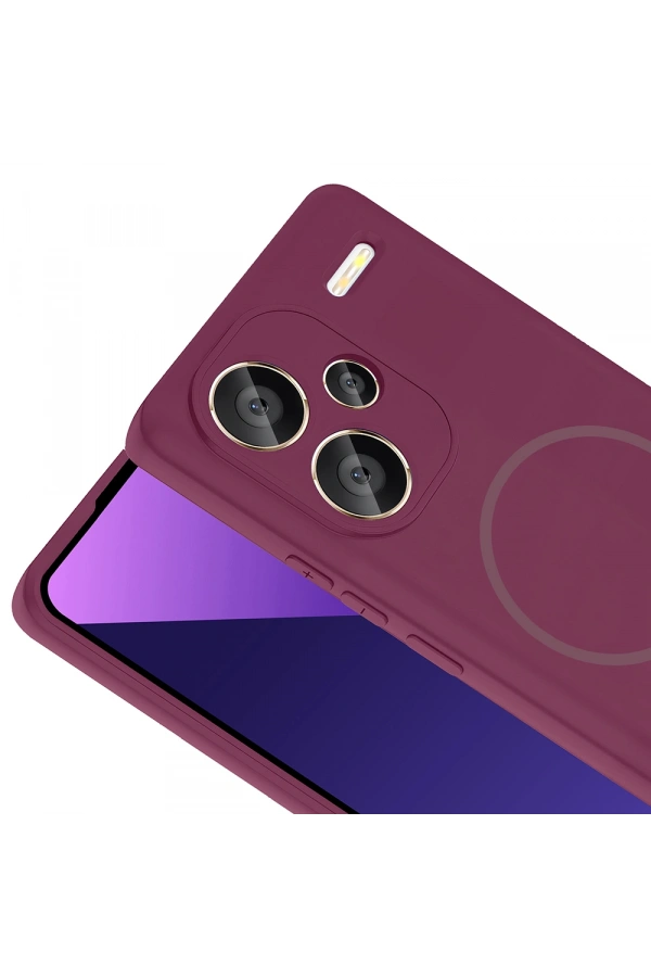 Xiaomi Redmi Note 13 Pro Plus 5G Kılıf M-safe Şarj Özellikli Zore Meta Kapak