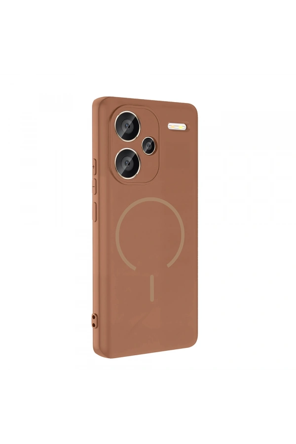 Xiaomi Redmi Note 13 Pro Plus 5G Kılıf M-safe Şarj Özellikli Zore Meta Kapak