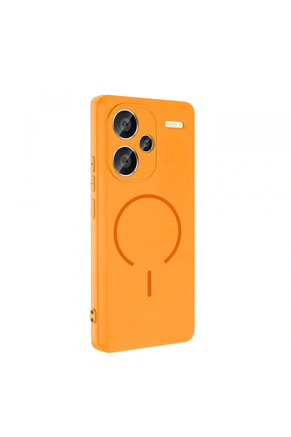Xiaomi Redmi Note 13 Pro Plus 5G Kılıf M-safe Şarj Özellikli Zore Meta Kapak
