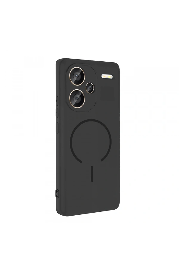 Xiaomi Redmi Note 13 Pro Plus 5G Kılıf M-safe Şarj Özellikli Zore Meta Kapak