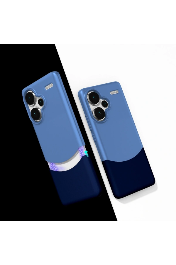 Xiaomi Redmi Note 13 Pro Plus 5G Kılıf Mıknatıslı Zore Duble Kapak