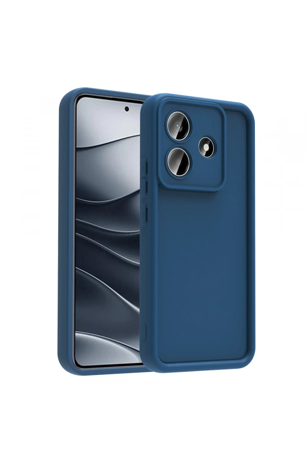 Xiaomi Redmi Note 14 4G Kılıf Kamera Korumalı Zore Ananas Kapak