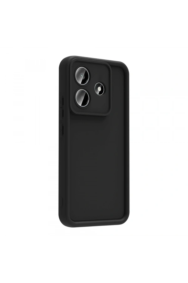 Xiaomi Redmi Note 14 4G Kılıf Kamera Korumalı Zore Ananas Kapak