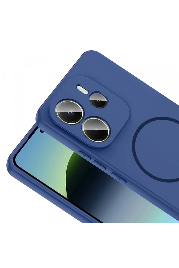 Xiaomi Redmi Note 14 4G Kılıf M-safe Şarj Özellikli Zore Meta Kapak
