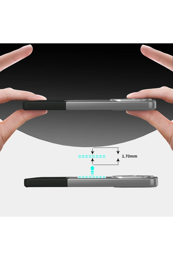 Xiaomi Redmi Note 14 4G Kılıf Mıknatıslı Zore Duble Kapak