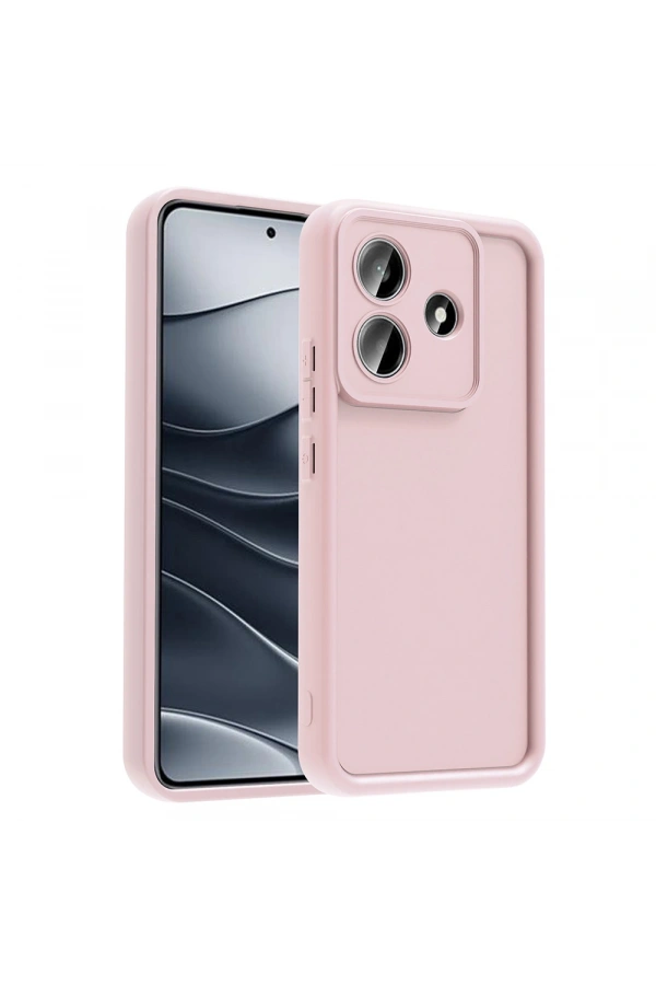 Xiaomi Redmi Note 14 5G Kılıf Kamera Korumalı Zore Ananas Kapak