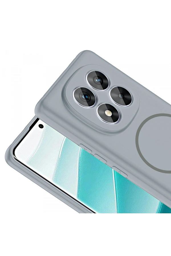 Xiaomi Redmi Note 14 Pro 4G Kılıf M-safe Şarj Özellikli Zore Meta Kapak
