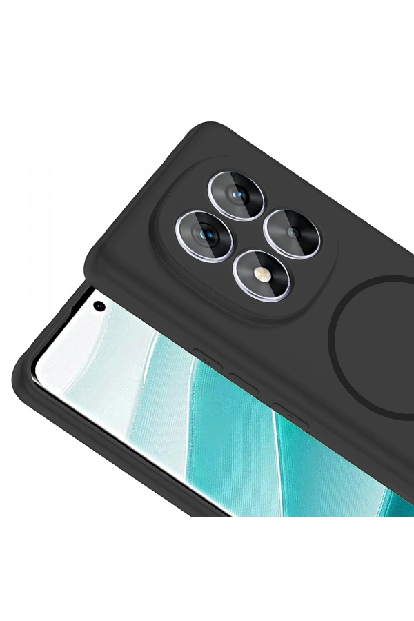 Xiaomi Redmi Note 14 Pro 4G Kılıf M-safe Şarj Özellikli Zore Meta Kapak