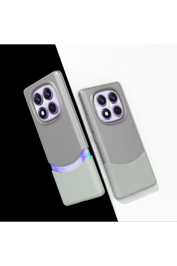 Xiaomi Redmi Note 14 Pro 4G Kılıf Mıknatıslı Zore Duble Kapak