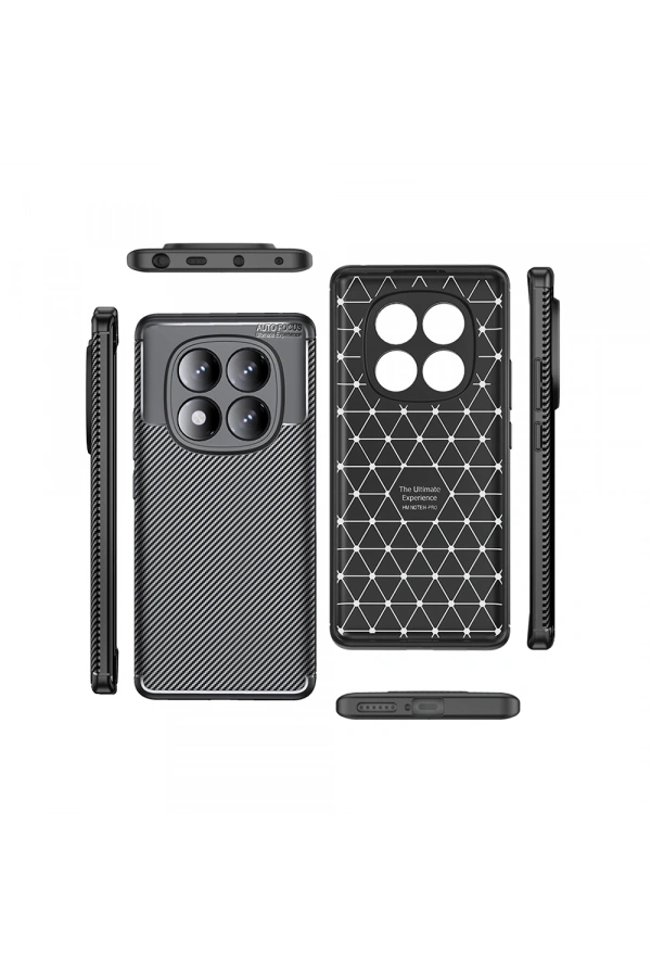 Xiaomi Redmi Note 14 Pro 4G Kılıf Zore Negro Silikon Kapak