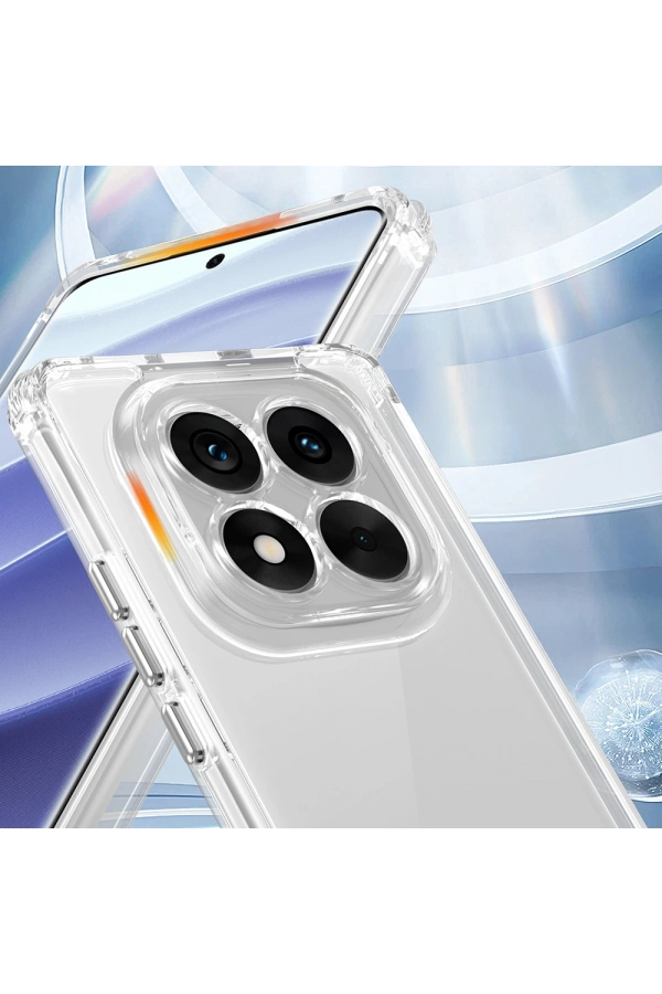 Xiaomi Redmi Note 14 Pro 5G Kılıf Airbagli Takılabilir Askı Aparatlı Zore Snap Silikon Kapak