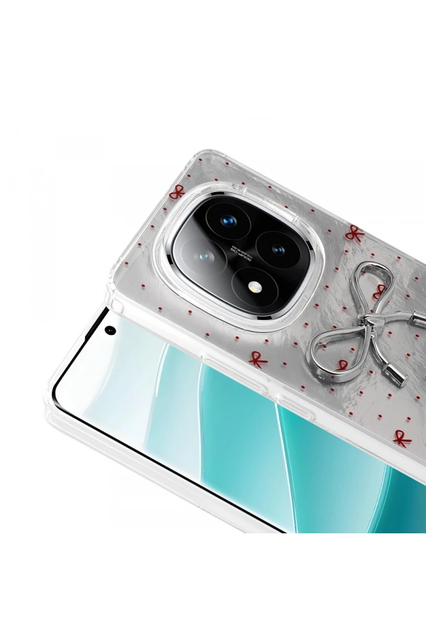 Xiaomi Redmi Note 14 Pro 5G Kılıf Kamera Korumalı Figürlü Zore Ponti Silikon Kapak