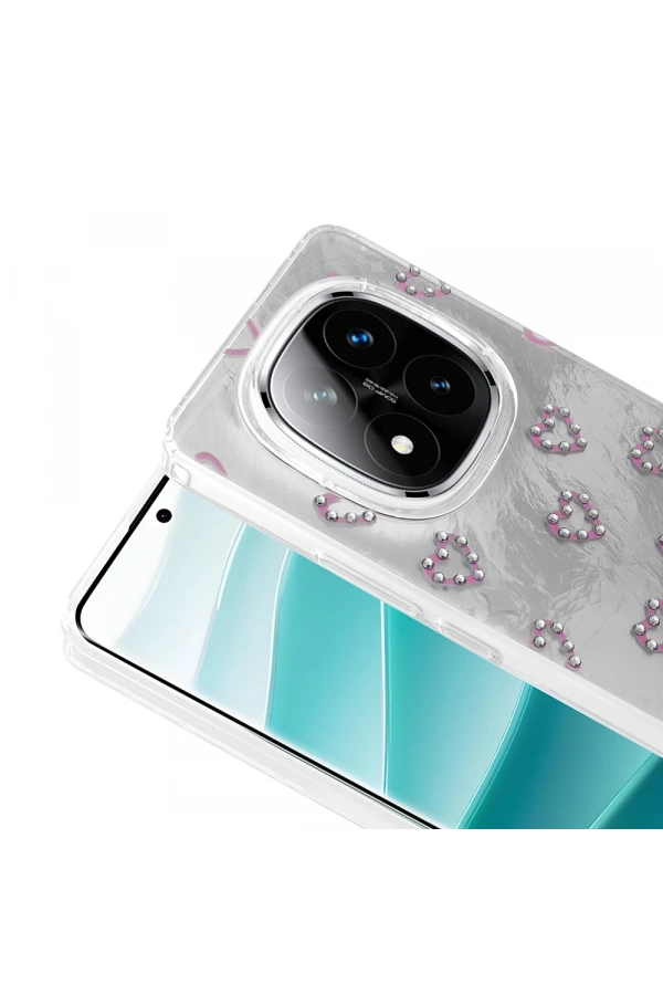 Xiaomi Redmi Note 14 Pro 5G Kılıf Kamera Korumalı Figürlü Zore Ponti Silikon Kapak
