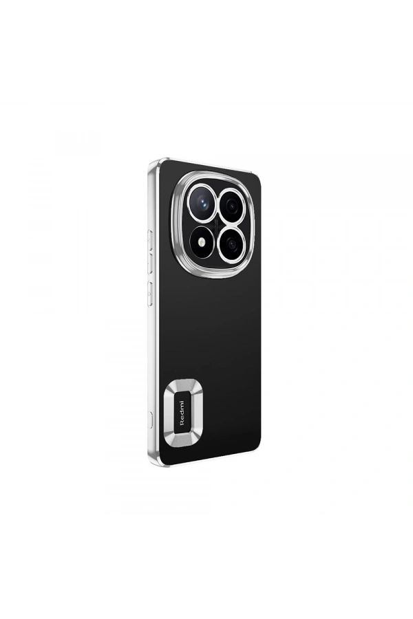 Xiaomi Redmi Note 14 Pro 5G Kılıf Kamera Korumalı Logo Gösteren Zore Omega Kapak