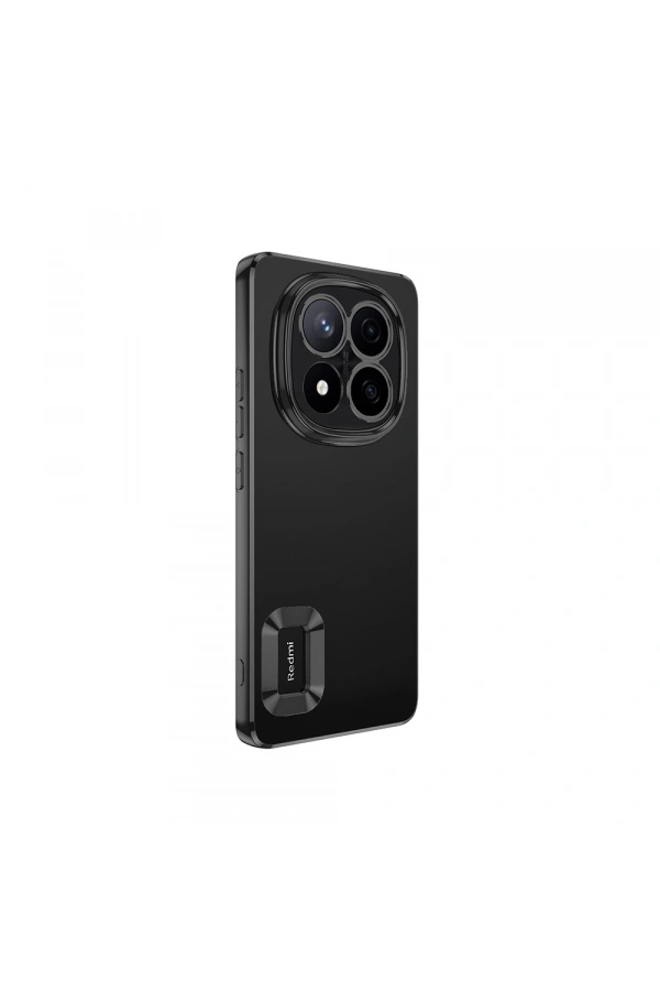 Xiaomi Redmi Note 14 Pro 5G Kılıf Kamera Korumalı Logo Gösteren Zore Omega Kapak