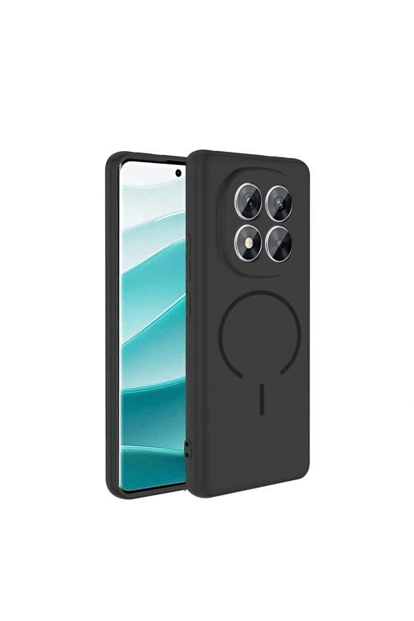 Xiaomi Redmi Note 14 Pro 5G Kılıf M-safe Şarj Özellikli Zore Meta Kapak