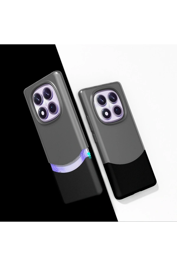 Xiaomi Redmi Note 14 Pro 5G Kılıf Mıknatıslı Zore Duble Kapak