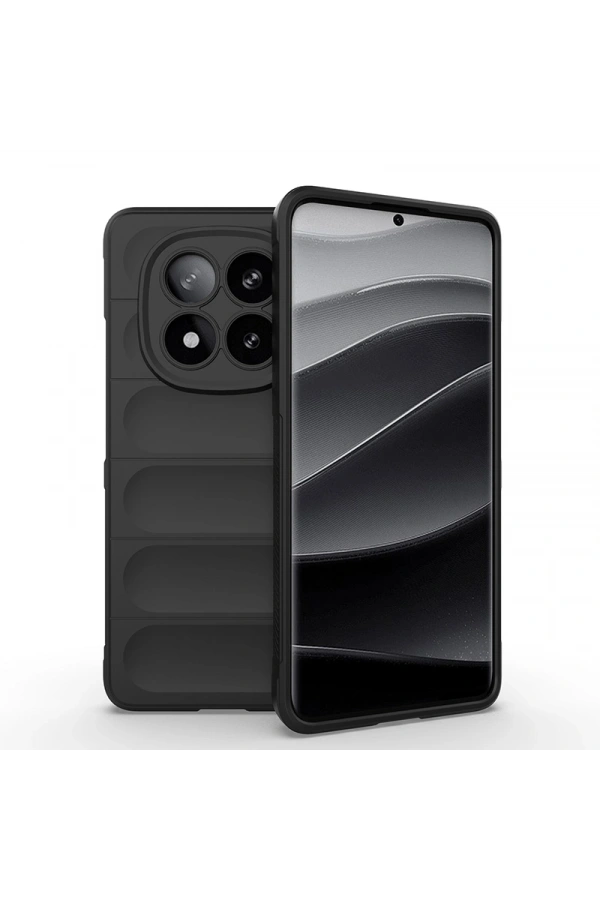 Xiaomi Redmi Note 14 Pro Plus Kılıf Esnek TPU Oyuklu Arka Yüzey Tasarımlı Zore Etnik Silikon Kapak