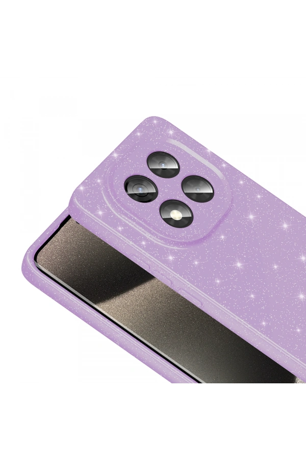 Xiaomi Redmi Note 14 Pro Plus Kılıf Kamera Korumalı Simli Lüks Zore Koton Kapak