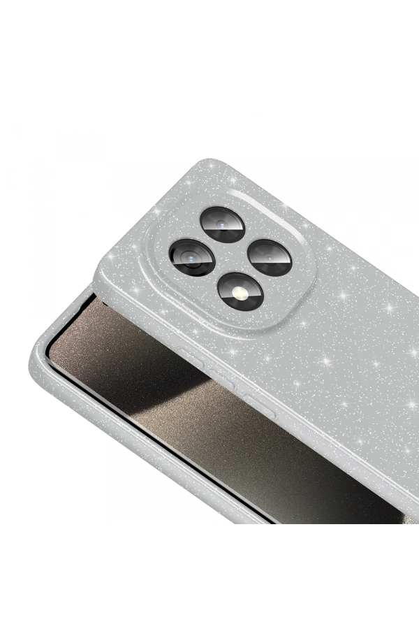 Xiaomi Redmi Note 14 Pro Plus Kılıf Kamera Korumalı Simli Lüks Zore Koton Kapak