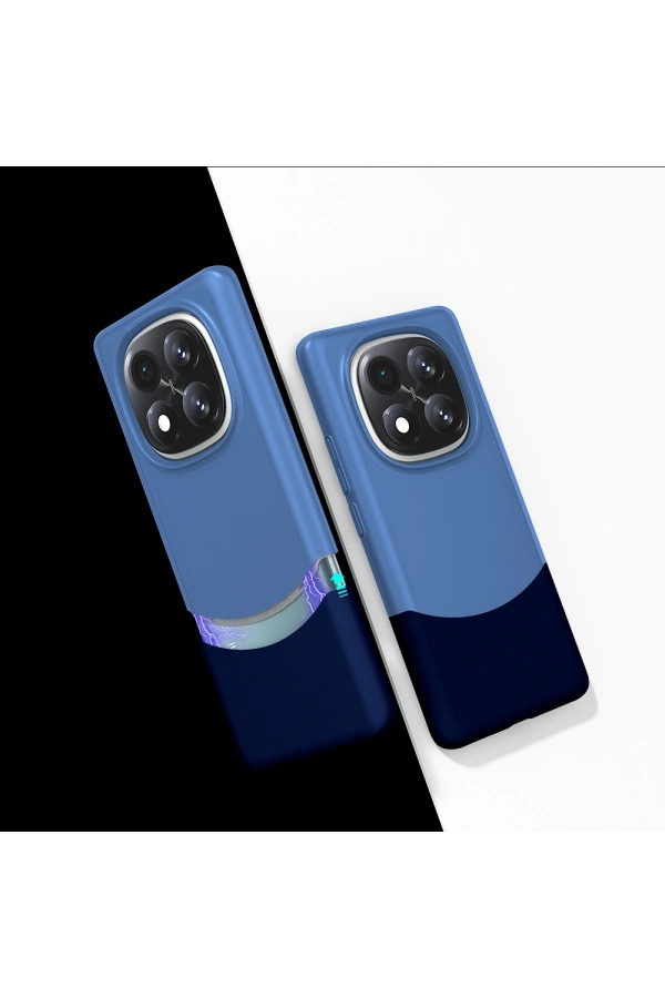 Xiaomi Redmi Note 14 Pro Plus Kılıf Mıknatıslı Zore Duble Kapak