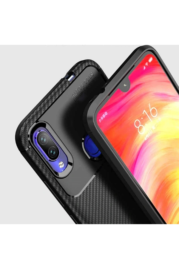 Xiaomi Redmi Note 7 Kılıf Zore Negro Silikon Kapak