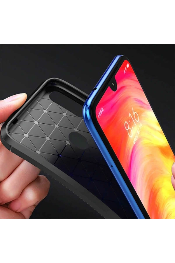 Xiaomi Redmi Note 7 Kılıf Zore Negro Silikon Kapak