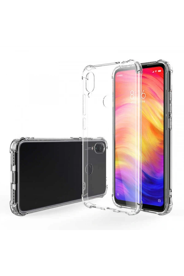 Xiaomi Redmi Note 7 Kılıf Zore Nitro Anti Shock Silikon