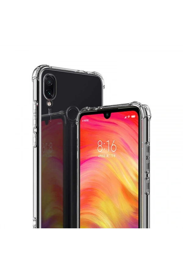 Xiaomi Redmi Note 7 Kılıf Zore Nitro Anti Shock Silikon