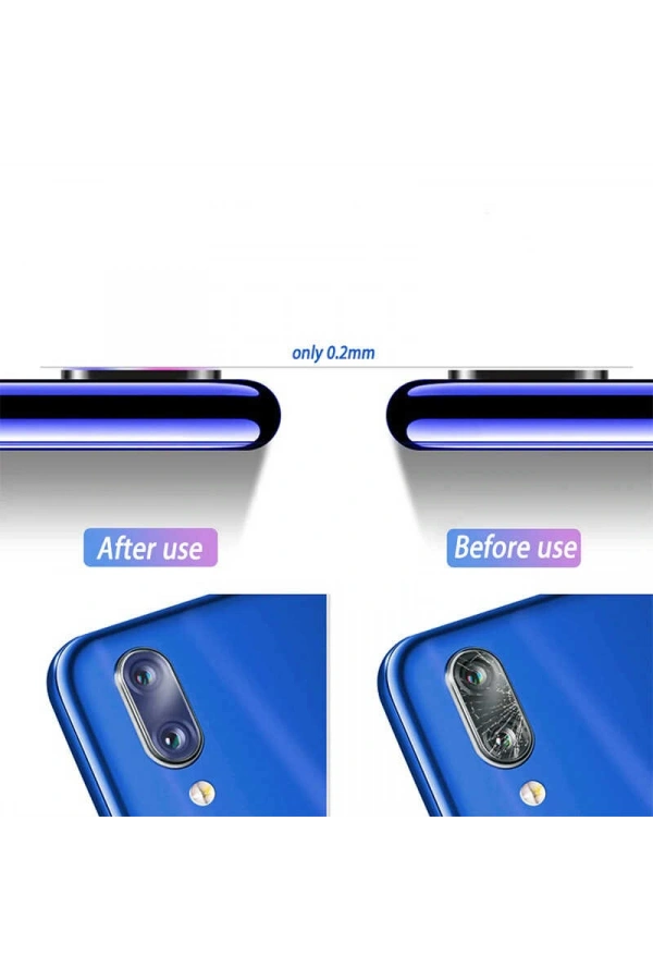 Xiaomi Redmi Note 7 Zore Nano Kamera Koruyucu