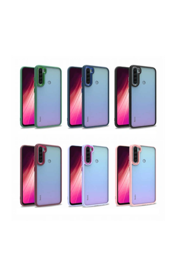 Xiaomi Redmi Note 8 Kılıf Zore Flora Kapak