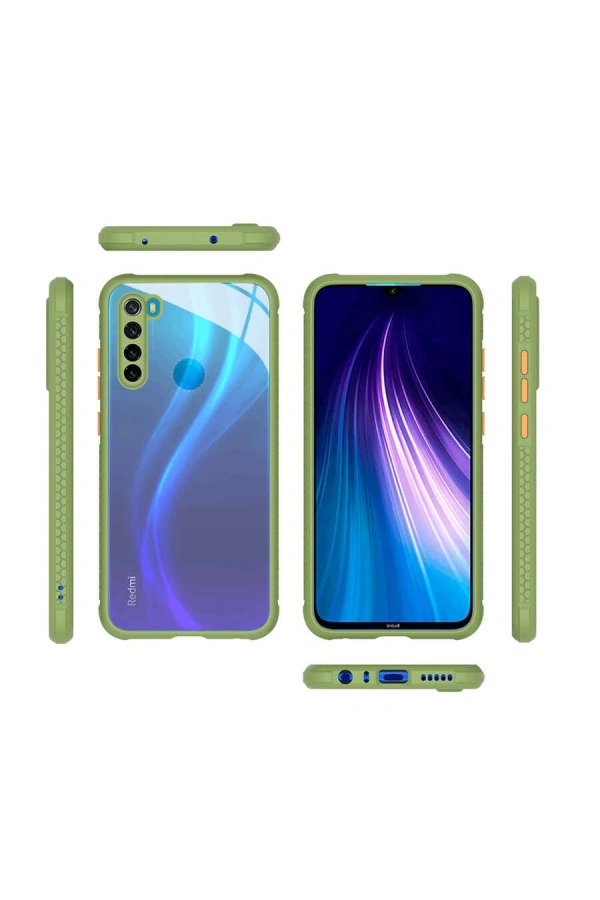 Xiaomi Redmi Note 8 Kılıf ​​Zore Kaff Kapak