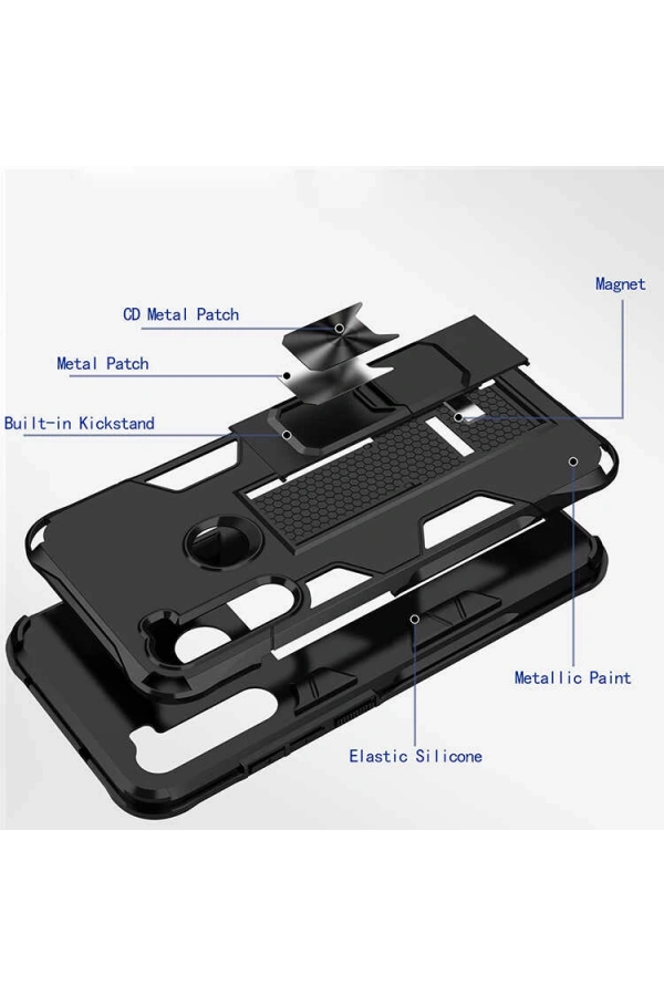 Xiaomi Redmi Note 8 Kılıf Zore Volve Kapak