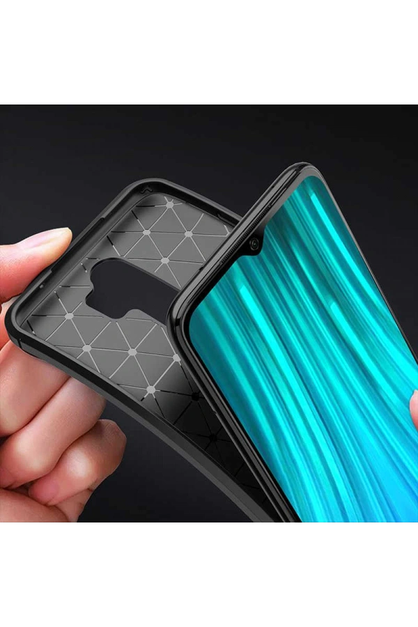 Xiaomi Redmi Note 8 Pro Kılıf Zore Negro Silikon Kapak