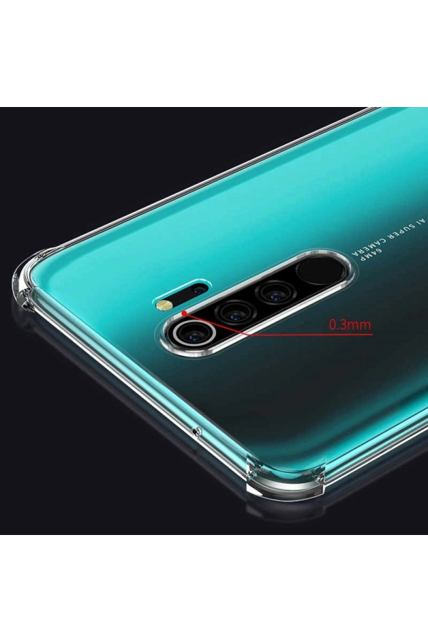 Xiaomi Redmi Note 8 Pro Kılıf Zore Nitro Anti Shock Silikon