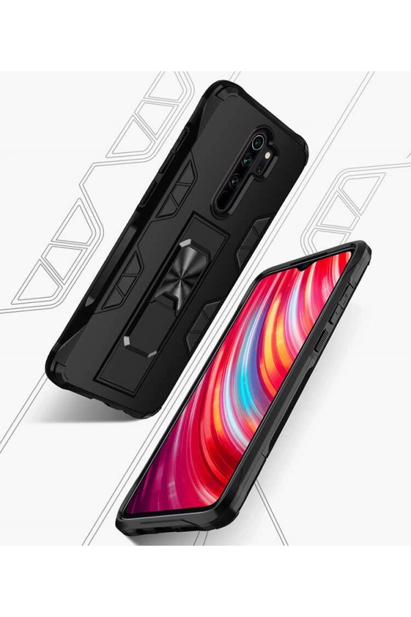 Xiaomi Redmi Note 8 Pro Kılıf Zore Volve Kapak