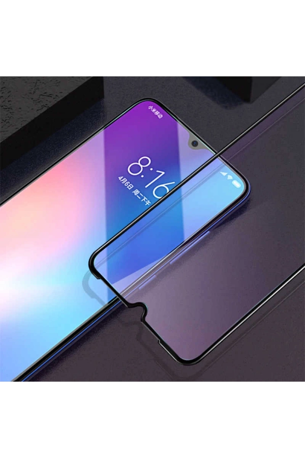 Xiaomi Redmi Note 8 Pro Zore Kenarları Kırılmaya Dayanıklı Cam Ekran Koruyucu
