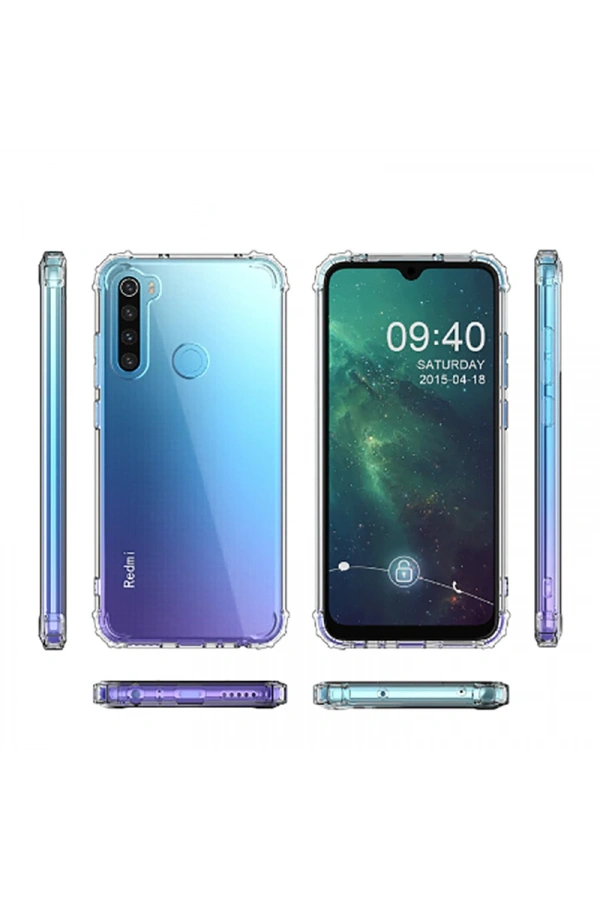 Xiaomi Redmi Note 8T Kılıf Zore Nitro Anti Shock Silikon
