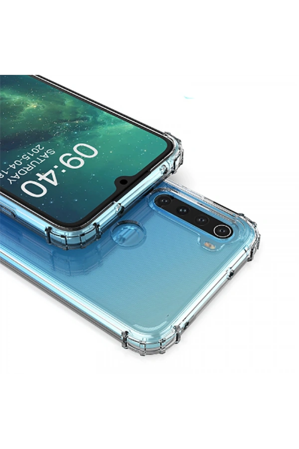 Xiaomi Redmi Note 8T Kılıf Zore Nitro Anti Shock Silikon