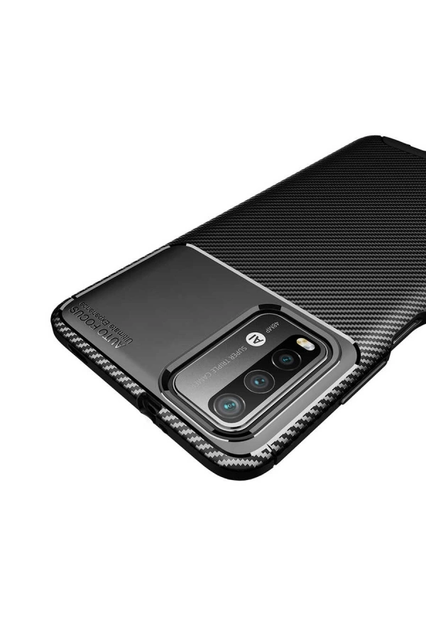 Xiaomi Redmi Note 9 4G Kılıf Zore Negro Silikon Kapak