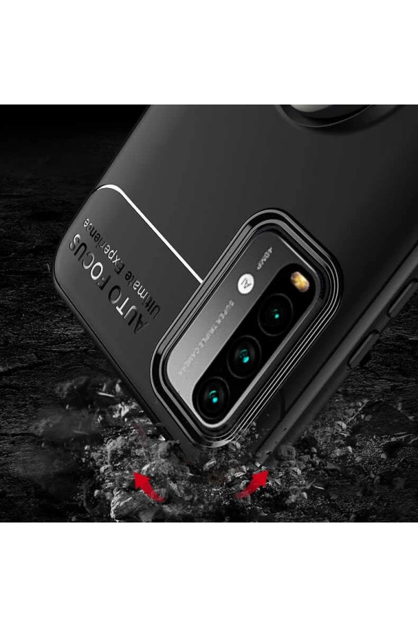Xiaomi Redmi Note 9 4G Kılıf Zore Ravel Silikon Kapak