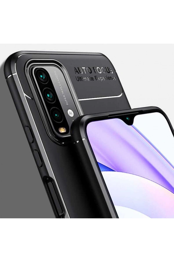 Xiaomi Redmi Note 9 4G Kılıf Zore Ravel Silikon Kapak